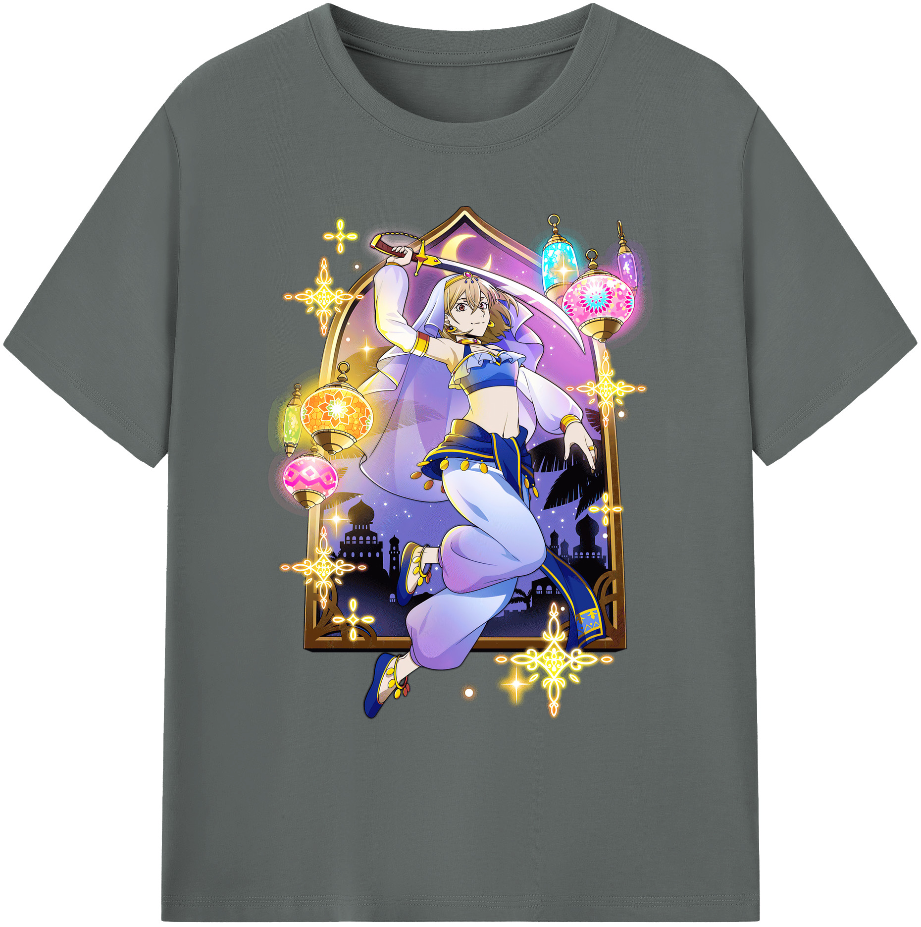 （画像用） 文豪ストレイドッグス Bungo Stray Dogs 綿100％ メンズ半袖Tシャツ｜肌触りやわらか＆通気性